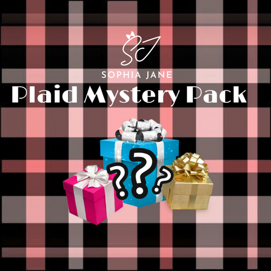 Plaid Mystery Pack Scrunchies