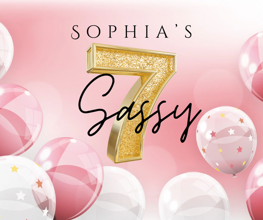 Birthday Bow | Sassy Seven