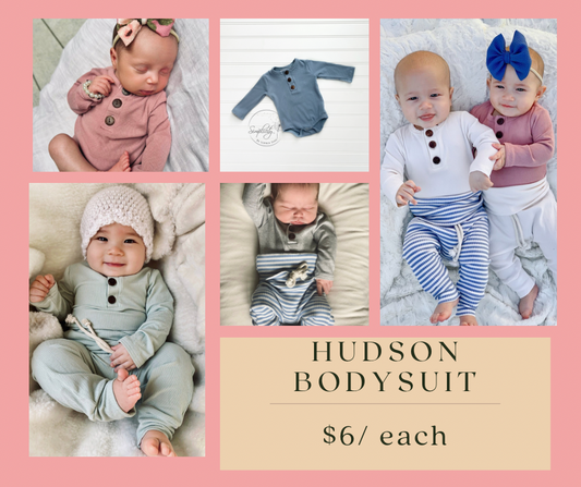 Hudson BodySuit Gray