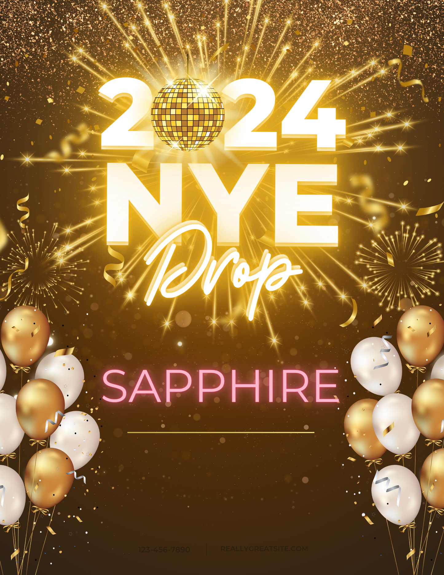 NYE Bow | SAPPHIRE